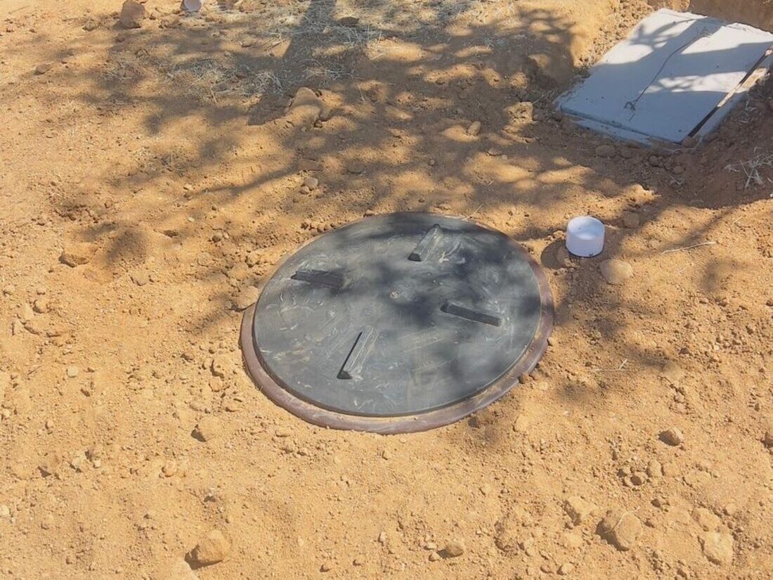 Instalación de sistema sencillo de un módulo de tratamiento de aguas residuales en Ojos Negros, Ensenada